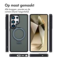 Accezz Ring Stand Backcover met MagSafe Samsung Galaxy S25 Ultra - Zwart