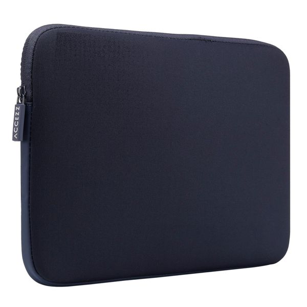 Accezz Basis Laptop hoes 13-14 inch - Laptopsleeve - Blauw