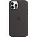 Apple Silicone Backcover MagSafe iPhone 12 (Pro) - Black