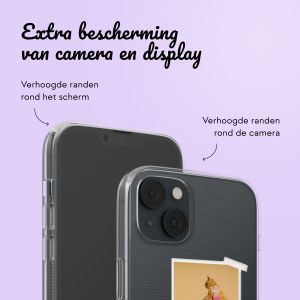 Gepersonaliseerd hoesje met filmrol N°2 iPhone 14 - Transparant