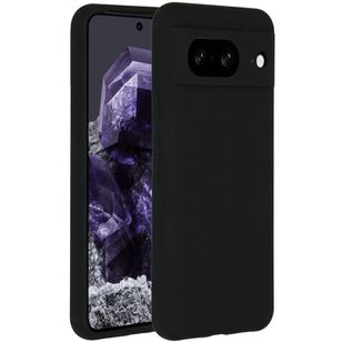 Accezz Liquid Silicone Backcover Google Pixel 8 - Zwart