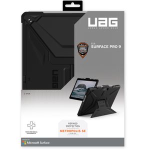 UAG Metropolis Backcover Microsoft Surface Pro 9 / Pro 10 / Pro 11 - Zwart