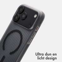 Accezz Lite Backcover met MagSafe | Fluted | Apple iPhone 18 Pro Max / 17 Pro Max - Smokey Matte