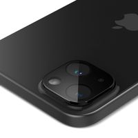 Spigen GLAStR EZ Fit Optik Camera Protector 2 Pack Apple iPhone 15 / 15 Plus - Black