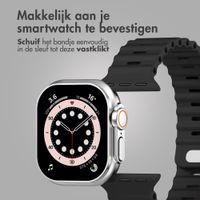 Accezz Ocean bandje Apple Watch | 44/45/46/49 mm - Zwart