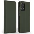 Accezz Premium Leather Slim Bookcase Samsung Galaxy A52(s) (5G/4G) - Groen