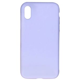 Accezz Liquid Silicone Backcover Apple iPhone X / Xs - Paars