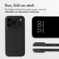 Accezz MagSafe Kevlar® Backcover Apple iPhone 18 Pro / 17 Pro - Zwart
