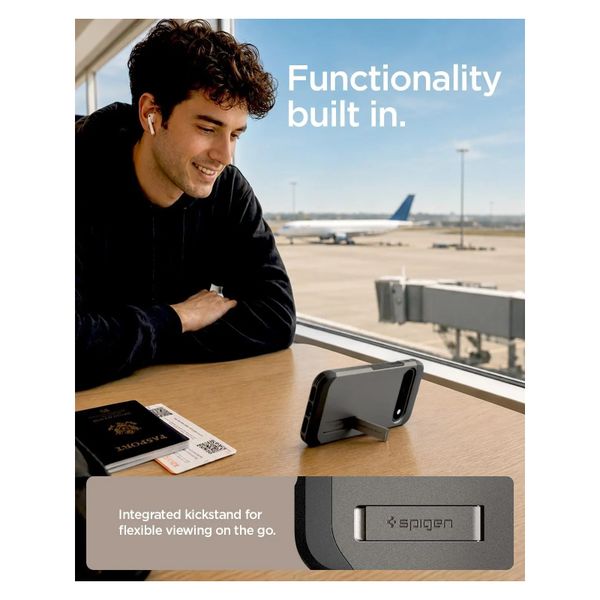 Spigen Tough Armor Backcover MagSafe Google Pixel 11 - Gunmetal