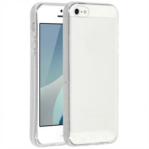 Accezz Clear Backcover Apple iPhone SE (2016) / 5 / 5s - Transparant