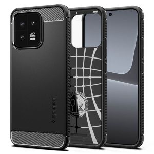 Spigen Rugged Armor Backcover Xiaomi 13 - Zwart