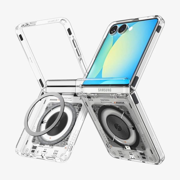 Spigen Ultra Hybrid Pro MagFit Backcover Samsung Galaxy Z Flip 7 - Neo One