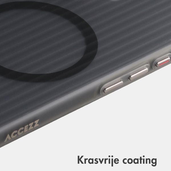 Accezz Lite Backcover met MagSafe | Fluted | Apple iPhone 17 - Smokey Matte