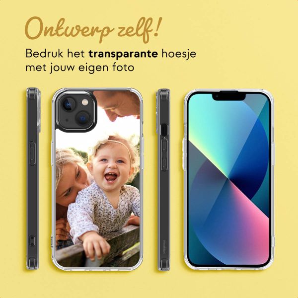 Ontwerp je eigen MagSafe Clear Case  Apple iPhone 13 - Transparant