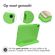 Accezz Kidsproof Backcover met handvat Samsung Galaxy Tab A9 Plus - Groen