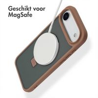Accezz Ring Stand Backcover met MagSafe Apple iPhone Air - Bruin