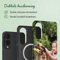 Ontwerp je eigen tough case Samsung Galaxy S25 Edge - Wit