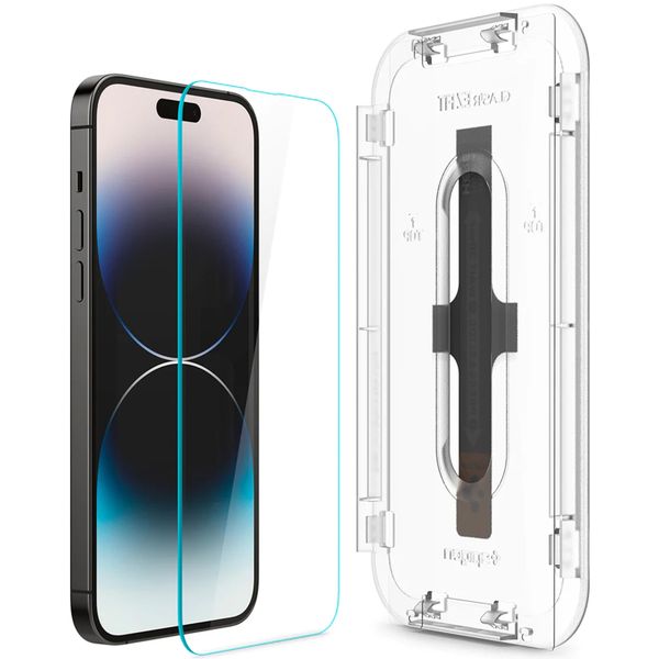 Spigen GLAStR EZ Fit Screenprotector + Applicator 2-pack Apple iPhone 14 Pro Max