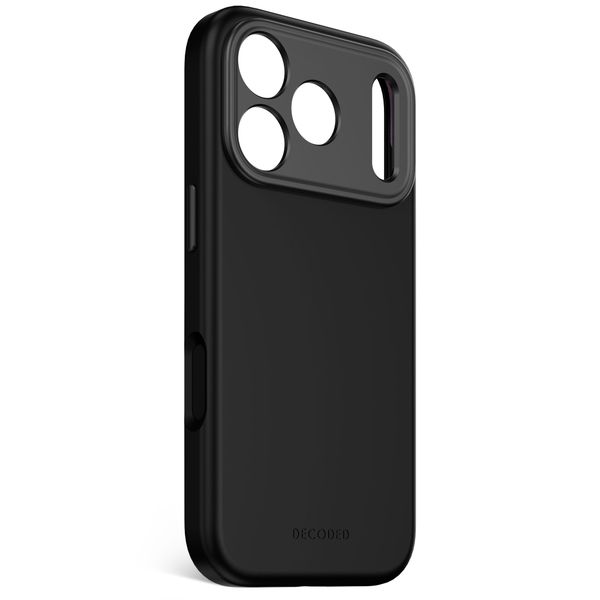 Decoded Silicone Backcover MagSafe Apple iPhone 17 Pro Max - Phantom Black
