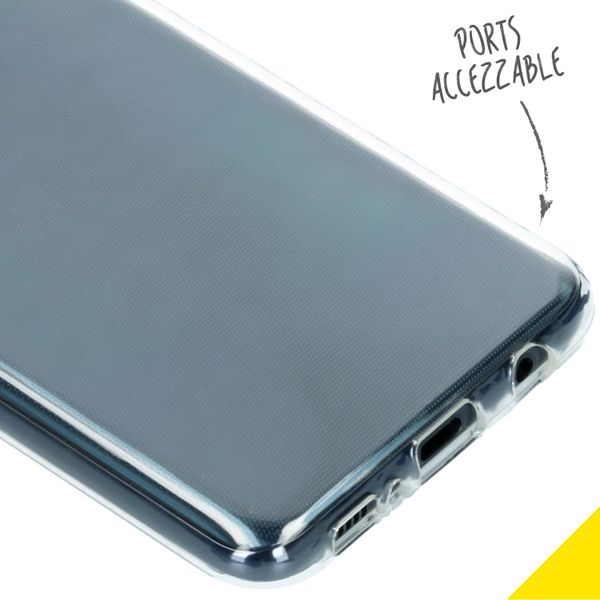 Accezz Clear Backcover Samsung Galaxy S10e - Transparant