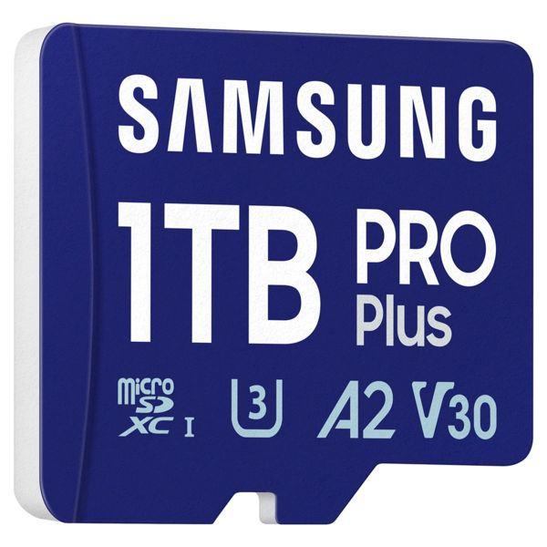 Samsung PRO Plus microSD 2023 - 1TB - inclusief SD Adapter - UHS-I/U3/Full HD/4K UHD