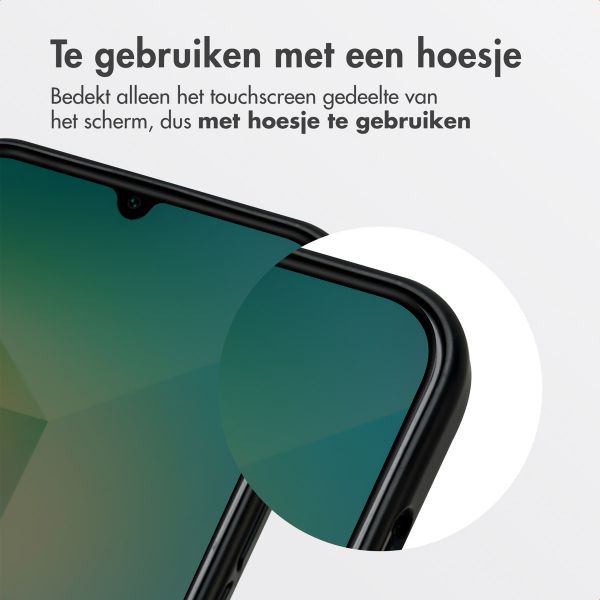 Accezz Gehard Glas Privacy Screenprotector + Applicator Samsung Galaxy A16 (4G/5G) / A17 (5G)