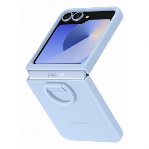 Samsung Originele Silicone Cover Ring Samsung Galaxy Z Flip 6 / Flip 7 FE - Blue
