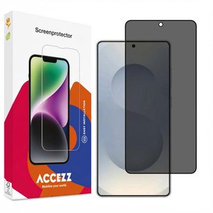 Accezz Gehard Glas Privacy Screenprotector Samsung Galaxy S25 Edge