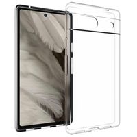 Accezz Clear Backcover Google Pixel 7a - Transparant