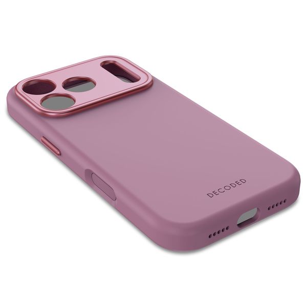 Decoded Silicone Backcover MagSafe Apple iPhone 17 Pro - Rosette