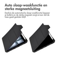 Accezz Rugged Trifold Bookcase Apple iPad Air 11 inch (2026) M4 / (2025) M3 / (2024) M2 / Air 5 (2022) / Air 4 (2020) - Zwart
