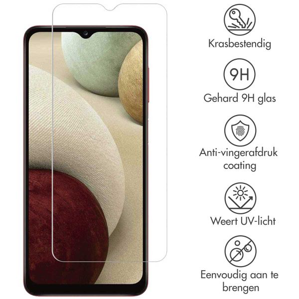 Accezz Gehard Glas Screenprotector 2-pack Samsung Galaxy A04(s) / A12 / A32 (5G) / A13 (5G/4G)