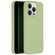 Accezz Liquid Silicone Backcover iPhone 15 Pro Max - Groen