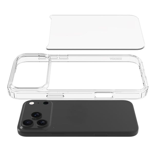 Accezz Xtreme Impact Backcover Apple iPhone 17 Pro Max - Transparant