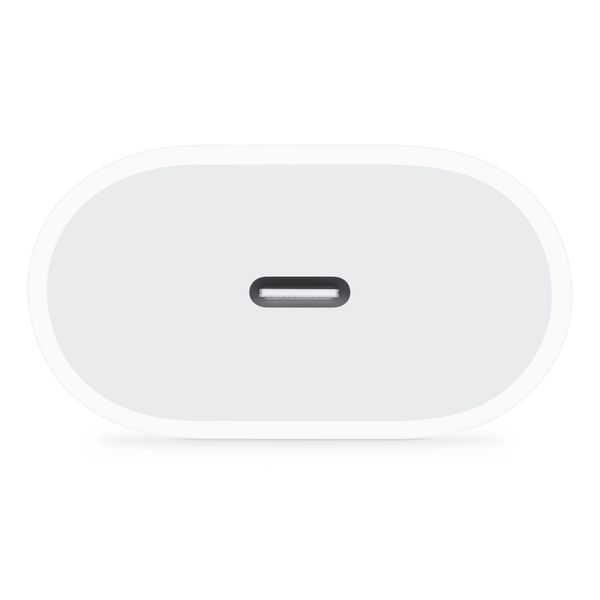 Apple USB-C Power Adapter 20W - Type C / F - Wit