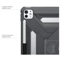 UAG Scout Plus Backcover met stand Apple iPad Pro 11 (2025) M5 / (2024) M4 - Ash