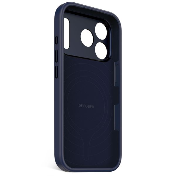 Decoded Silicone Backcover MagSafe Apple iPhone 17 Pro - True Navy