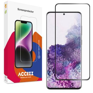 Accezz Gehard Glas Full Cover Screenprotector Samsung Galaxy S20 Plus