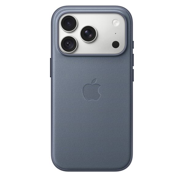 Apple TechWoven Case met MagSafe Apple iPhone 18 Pro - Chambray Blue