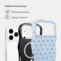 Selencia Vivid Wavy Backcover met MagSafe Apple iPhone 18 Pro / 17 Pro - Happy Dots Digital Sky