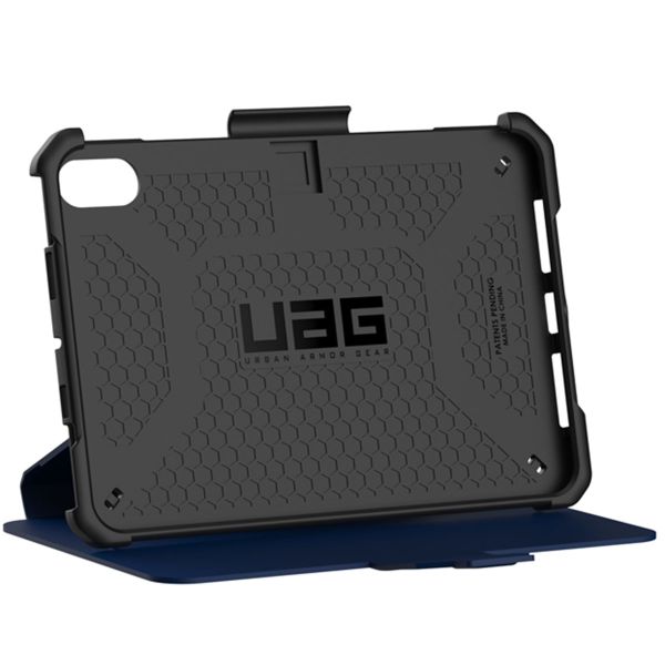 UAG Metropolis Bookcase iPad Mini 7 (2024) / iPad Mini 6 (2021) - Blauw