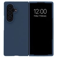 Accezz Liquid Silicone Backcover met MagSafe Samsung Galaxy Z Fold 8 Ultra - Donkerblauw