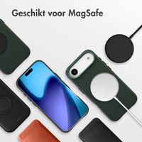 Accezz MagSafe Leather Backcover Apple iPhone Air - Cedar Green