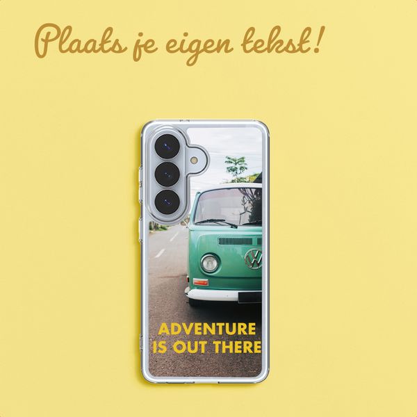 Ontwerp je eigen Clear Case Samsung Galaxy S26 Plus - Transparant