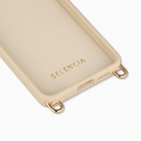 Selencia Rivièra MagSafe Backcover met afneembare haakjes Samsung Galaxy S26 - Milky Latte