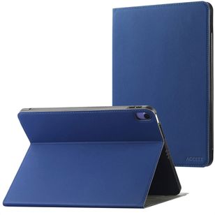 Accezz Classic Tablet Case Apple iPad 11 (2025) 11 inch A16 / iPad 10 (2022) 10.9 inch - Donkerblauw