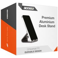 Accezz Telefoonhouder bureau - Tablethouder bureau - Premium - Aluminium - Grijs