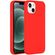 Accezz Liquid Silicone Backcover iPhone 13 Mini - Rood