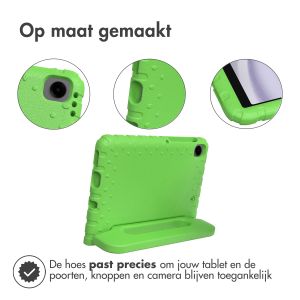 Accezz Kidsproof Backcover met handvat Samsung Galaxy Tab A9 8.7 inch - Groen