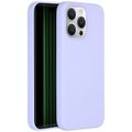 Accezz Liquid Silicone Backcover iPhone 15 Pro Max - Paars